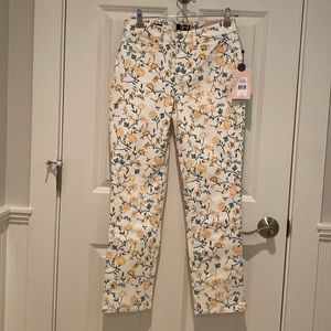 NYDJ Sheri Slim Cropped Pants Size 4 -NWT